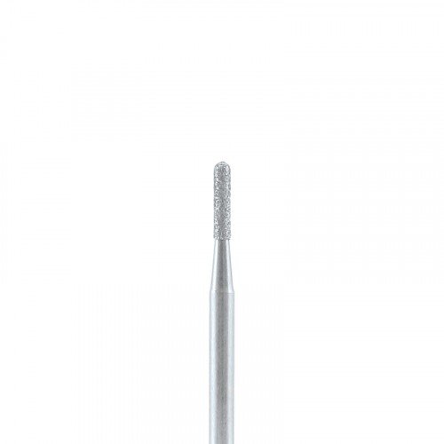 Фреза Planet Nails, алмазная, цилиндрическая, закругленная, 1,6 мм, 838L.016 27119