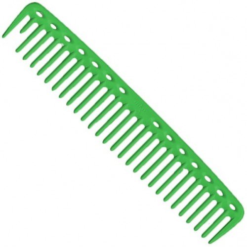 Расческа для стрижки редкозубая Y.S.Park YS-452 green