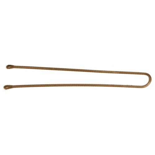 Шпильки Dewal коричневые, прямые 60 мм, 60 шт/уп, на блистере SLT60P-3/60