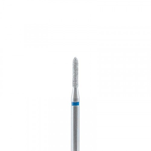 Фреза Planet Nails, алмазная, цилиндрическая, заостренная, 1,4 мм, 868.014 27118