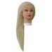 Голова учебная Harizma, блондинка, 50% натуральные, 50% искусственные волосы, 50-60 см h10824