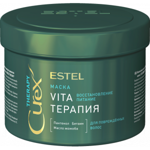Маска Vita-терапия ESTEL CUREX THERAPY для повреждённых волос 500 мл CR500/M5