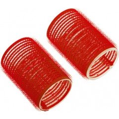 Бигуди-липучки Dewal красные, 13 мм, 12 шт/уп R-VTR10