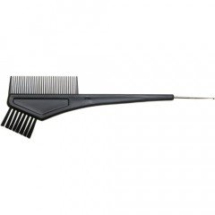 Кисть для окрашивания волос с расческой и крючком DEWAL T-1156