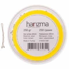 Невидимки Harizma 40 мм волна 250 гр коричневые h10532-04B