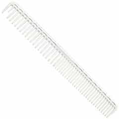 Расческа для стрижки редкозубая Y.S.Park Long Round Tooth Cutting Comb G33 белая