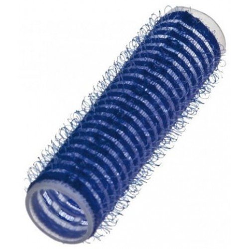 Бигуди Sibel на липучке, голубые, 15 мм 12 шт. 4121649