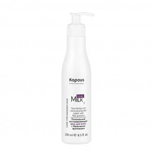 Крем для волос восстанавливающий с молочными протеинами Kapous Professional Milk Line 250 мл 2532K