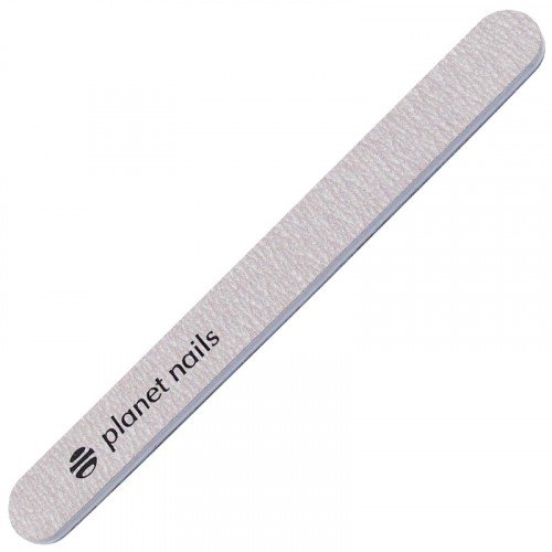 Пилка для ногтей Planet Nails, стандартная, зебра, 100/180 20022