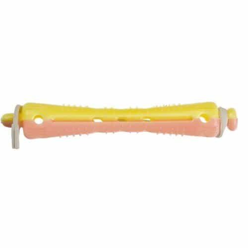 Коклюшки Dewal желто-розовые, короткие, 7 мм, 12 шт/уп RWL13