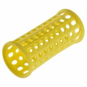 Бигуди Sibel пластиковые, желтые, 30 мм 10 шт. 4600732