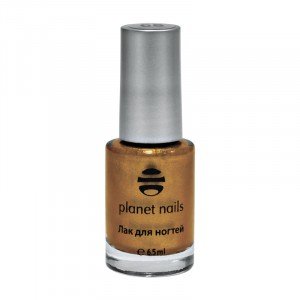 Лак Planet Nails, для Stamping Nail Art, золотой, 08 30008