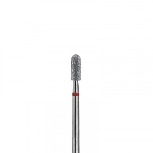 Фреза Planet Nails, алмазная, цилиндрическая, закругленная, 3,1 мм, 5 штук в упаковек 27160