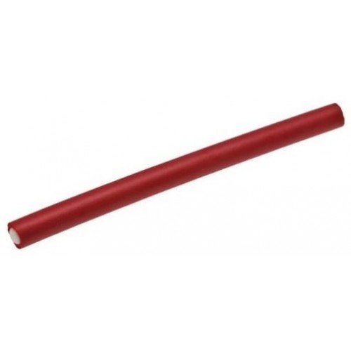 Бигуди-бумеранги Sibel красные, 18 см х 13 мм 12 шт. 4222109