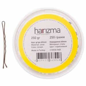 Невидимки Harizma 60 мм волна 250 гр коричневые h10536-04B
