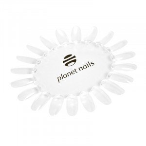 Палитра Planet Nails, для лаков, ромашка, прозрачная с логотипом 19287