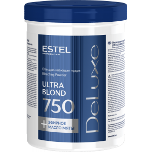 Обесцвечивающая пудра для волос  ESTEL ULTRA BLOND DE LUXE 750 г DL/P750