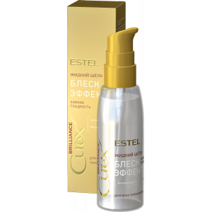 Жидкий шёлк Блеск-эффект ESTEL CUREX BRILLIANCE для всех типов волос 100 мл CR100/FS