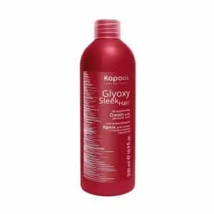 Крем для волос распрямляющий с глиоксиловой кислотой Kapous Professional Glyoxy Sleek Hair 500 мл