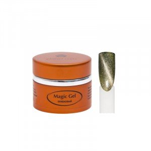 Гель Planet Nails, magic Gel, магнитный, оливковый, 5 г 11701