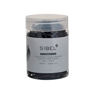 Резинки силиконовые Sibel Kali черные 35 мм 250 шт/уп 4432958