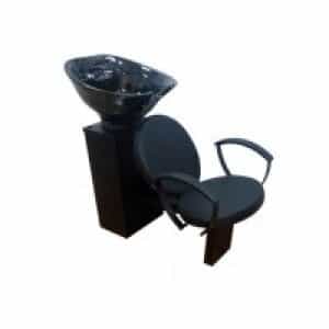 Кресло мойка Имидж Мастер Стил, черное, 600 Долеро, 1,40 К-СТЛм600