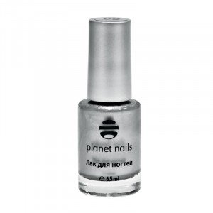 Лак Planet Nails, для Stamping Nail Art, серебро, 09 30009