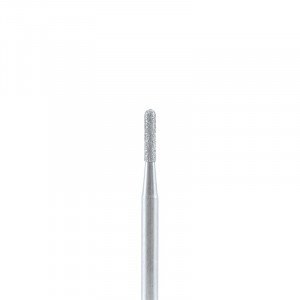 Фреза Planet Nails, алмазная, цилиндрическая, закругленная, 1,6 мм, 838L.016 27119