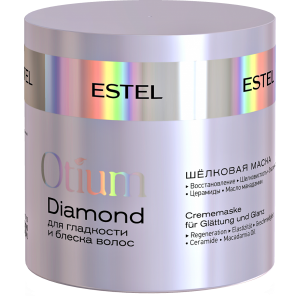 Шёлковая маска ESTEL OTIUM DIAMOND для гладкости и блеска волос 300 мл OTM.28