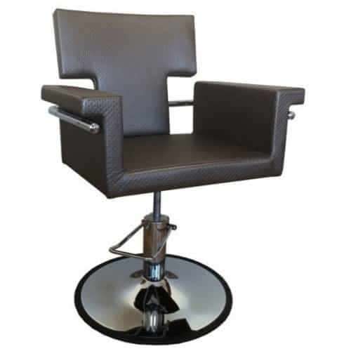 Кресло Имидж Мастер гидравлика Николь, коричневое, 37 DPCV, 1,42 К-НКЛ3