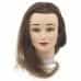 Голова учебная Sibel Student, шатенка, натуральные волосы, 35-40 см 0030201