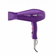 Профессиональный фен для укладки волос Kapous Tornado 2500 фиолетовый 1440K