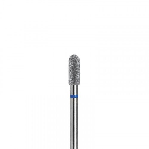 Фреза Planet Nails, алмазная, цилиндрическая, закругленная, 5 мм, 5 штук в упаковке 27161