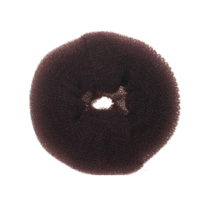 Валик для прически Dewal, губка, коричневый, диаметр 14 см HO-5117L Brown