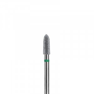 Фреза Planet Nails, алмазная, пулевидная, 5 мм, 5 штук в упаковке, 27171F