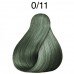 Londacolor Стойкая крем-краска для волос интенсивный пепельный микстон 0/11, 60 мл 81644337