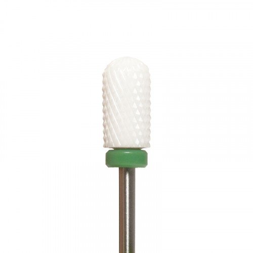 Фреза Planet Nails, керамическая, закругленный, цилиндр, 4,6 мм 27808