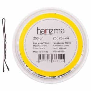 Невидимки Harizma 70 мм волна 250 гр черные h10538-15B